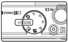 STEREO W SCENE ON/OFF