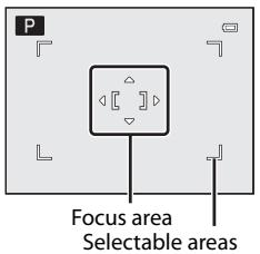 P Focus area Selectable areas