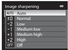 NIKON COOLPIX P500 - Image sharpening - 1