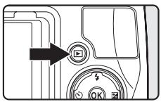NIKON COOLPIX P500 - Hold down the button to turn on the camera. - 1