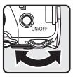 NIKON COOLPIX P500 - Rotate the command dial to choose an aperture value. - 1