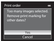 NIKON COOLPIX P500 - Notes on Print order - 4