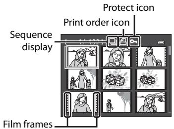 NIKON COOLPIX P500 - Thumbnail Display in Favorite Pictures Mode and Auto Sort Mode - 1