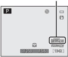 NIKON COOLPIX P500 - Turn on the camera and rotate the movie mode switch to HS. - 2