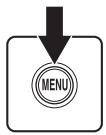 NIKON COOLPIX P500 - Press the MENU button. - 1