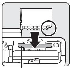 NIKON COOLPIX P500 - Inserting the Memory Card - 2