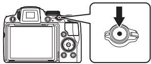 NIKON COOLPIX P500 - Press the  (film-recording) button to start movie recording. - 1