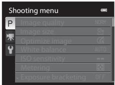 NIKON COOLPIX P500 - Displaying the Setup Menu - 3