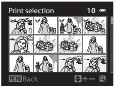 NIKON COOLPIX P500 - Print selection - 1