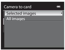 NIKON COOLPIX P500 - Select a copy option and press the 電 button. - 1