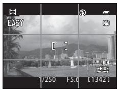 NIKON COOLPIX P500 - Frame the first portion of the panorama scene, and press the shutter-release button halfway to adjust the focus. - 1