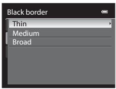 NIKON COOLPIX P500 - Black Border: Adding a Black Border to Pictures - 3