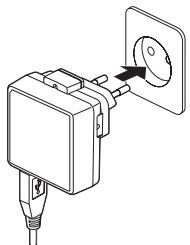 NIKON COOLPIX P500 - Plug the Charging AC Adapter into an electrical outlet. - 1
