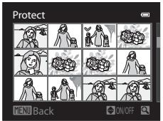 NIKON COOLPIX P500 - Press  or  to select or deselect (or to specify the number of copies). - 1