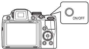 NIKON COOLPIX P500 - Turning On and Off the Camera - 1