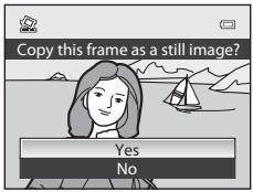 NIKON COOLPIX P500 - Saving a Frame from a Movie as a Still Picture - 2