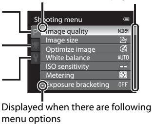 NIKON COOLPIX P500 - MENU (Menu) Button - 2
