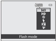 NIKON COOLPIX P500 - Press the multi selector  or  to choose the desired mode and press the OK button. - 1