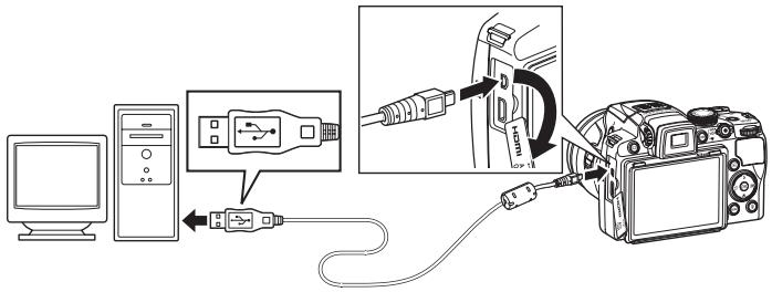 NIKON COOLPIX P500 - Transferring Images from a Camera to a Computer - 1
