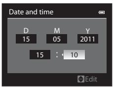 NIKON COOLPIX P500 - Daylight Saving Time - 3