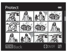 NIKON COOLPIX P500 - Press the multi selector  or  to choose the desired picture. - 1