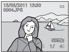 NIKON COOLPIX P500 - Viewing Images in List by Date Mode - 4
