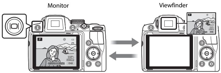 NIKON COOLPIX P500 - (Monitor) Button - 1