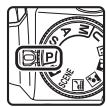 NIKON COOLPIX P500 - Rotate the mode dial to P - 1