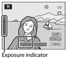 NIKON COOLPIX P500 - Rotate the command dial to choose a shutter speed value. - 2