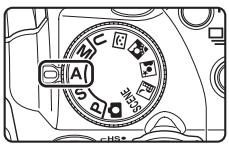 NIKON COOLPIX P500 - Rotate the mode dial to A. - 1