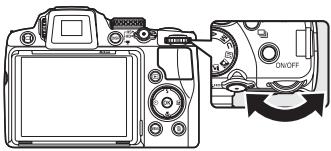 NIKON COOLPIX P500 - Command Dial - 1