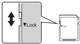 NIKON COOLPIX P500 - The Write Protect Switch - 1