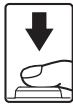 NIKON COOLPIX P500 - Press the shutter-release button the rest of the way down. - 1