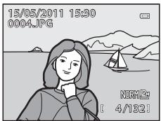 NIKON COOLPIX P500 - Operations in Full-Frame Playback - 1