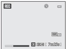 NIKON COOLPIX P500 - Press the  (film movie-record) button to start the movie recording. - 1