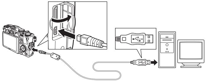 NIKON COOLPIX P7000 - Transferring Images from a Camera to a Computer - 1