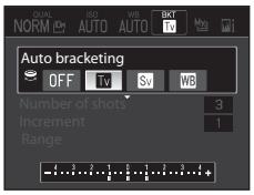 NIKON COOLPIX P7000 - Setting the Bracketing - 2