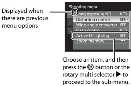 NIKON COOLPIX P7000 - MENUBuTton - 3