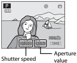 NIKON COOLPIX P7000 - Shutter Speed and Aperture Value - 1