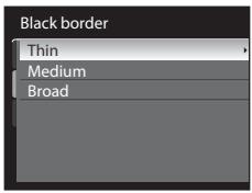 NIKON COOLPIX P7000 - Black Border: Adding a Black Border to Pictures - 3