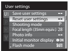 NIKON COOLPIX P7000 - Resetting Saved Settings - 2