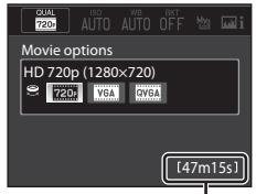 NIKON COOLPIX P7000 - Choose the movie type with the command dial. - 2