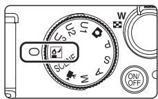 NIKON COOLPIX P7000 - Rotate the mode dial to (low noise night). - 1