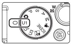 NIKON COOLPIX P7000 - Save the Settings in U1, U2 or U3 - 1