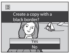 NIKON COOLPIX P7000 - Black Border: Adding a Black Border to Pictures - 4