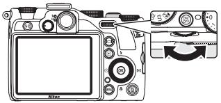 NIKON COOLPIX P7000 - Command Dial - 1