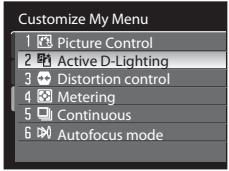 NIKON COOLPIX P7000 - Use the rotary multi selector to choose the menu item and press the OK button. - 1