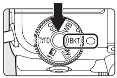 NIKON COOLPIX P7000 - Setting the Bracketing - 1