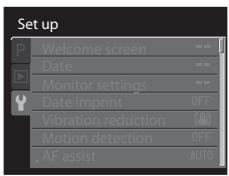 NIKON COOLPIX P7000 - Press  or  to select the tab. - 1