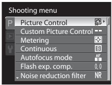 NIKON COOLPIX P7000 - Displaying the Setup Menu - 2